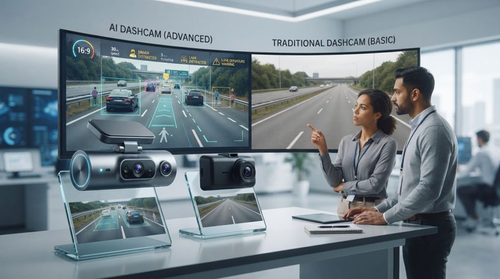 AI Dashcams vs Traditional Dashcams: Which Is Better for Fleet Safety?