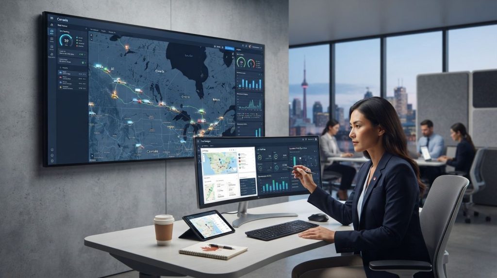 How GPS Fleet Tracking Works and What Canadian Fleet Operators Should Know